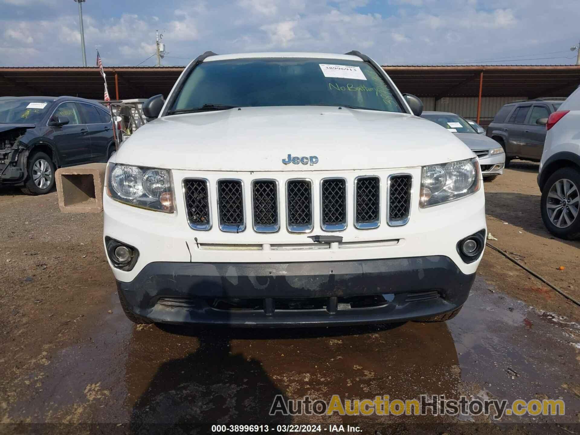 JEEP COMPASS SPORT 4X4, 1C4NJDBB5HD127808