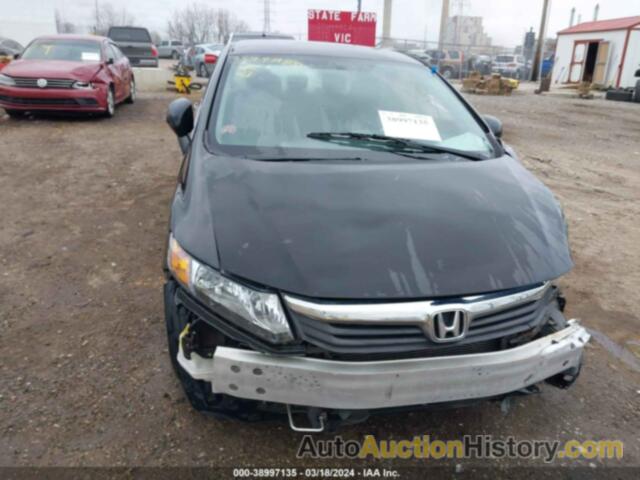 HONDA CIVIC LX, 19XFB2F5XCE086061