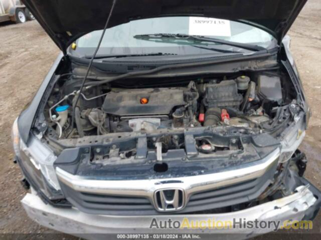 HONDA CIVIC LX, 19XFB2F5XCE086061