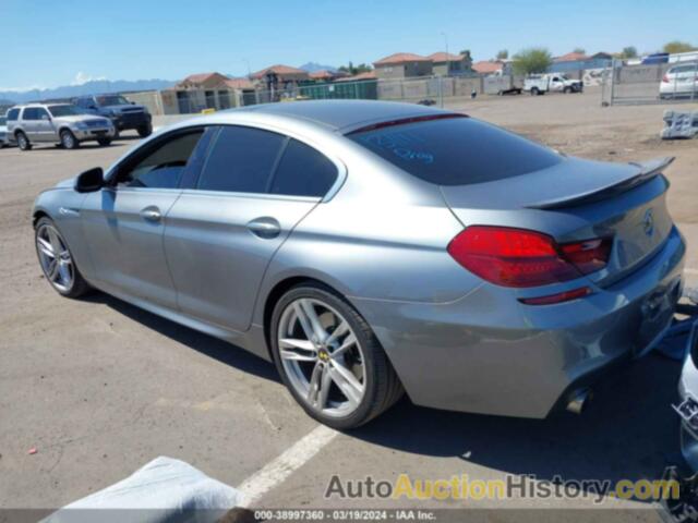 BMW 640I GRAN COUPE I, WBA6A0C50DDF14461