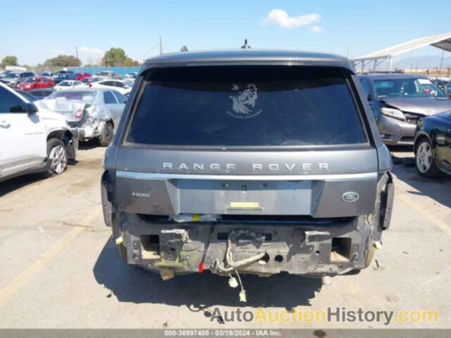 LAND ROVER RANGE ROVER 3.0L V6 SUPERCHARGED HSE, SALGS2PF4GA315203