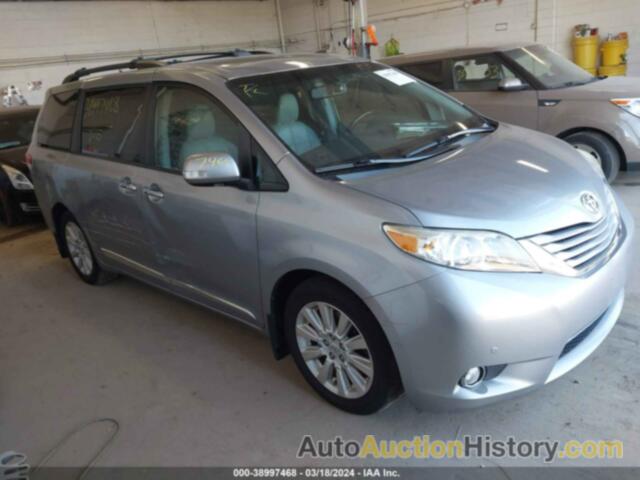 TOYOTA SIENNA LIMITED 7 PASSENGER, 5TDDK3DC8DS049435