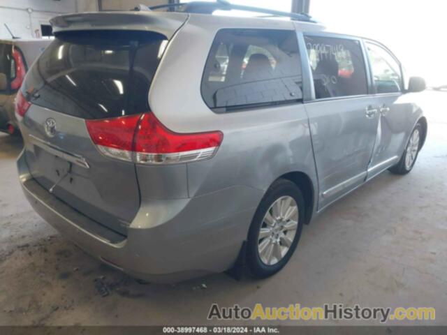 TOYOTA SIENNA LIMITED 7 PASSENGER, 5TDDK3DC8DS049435