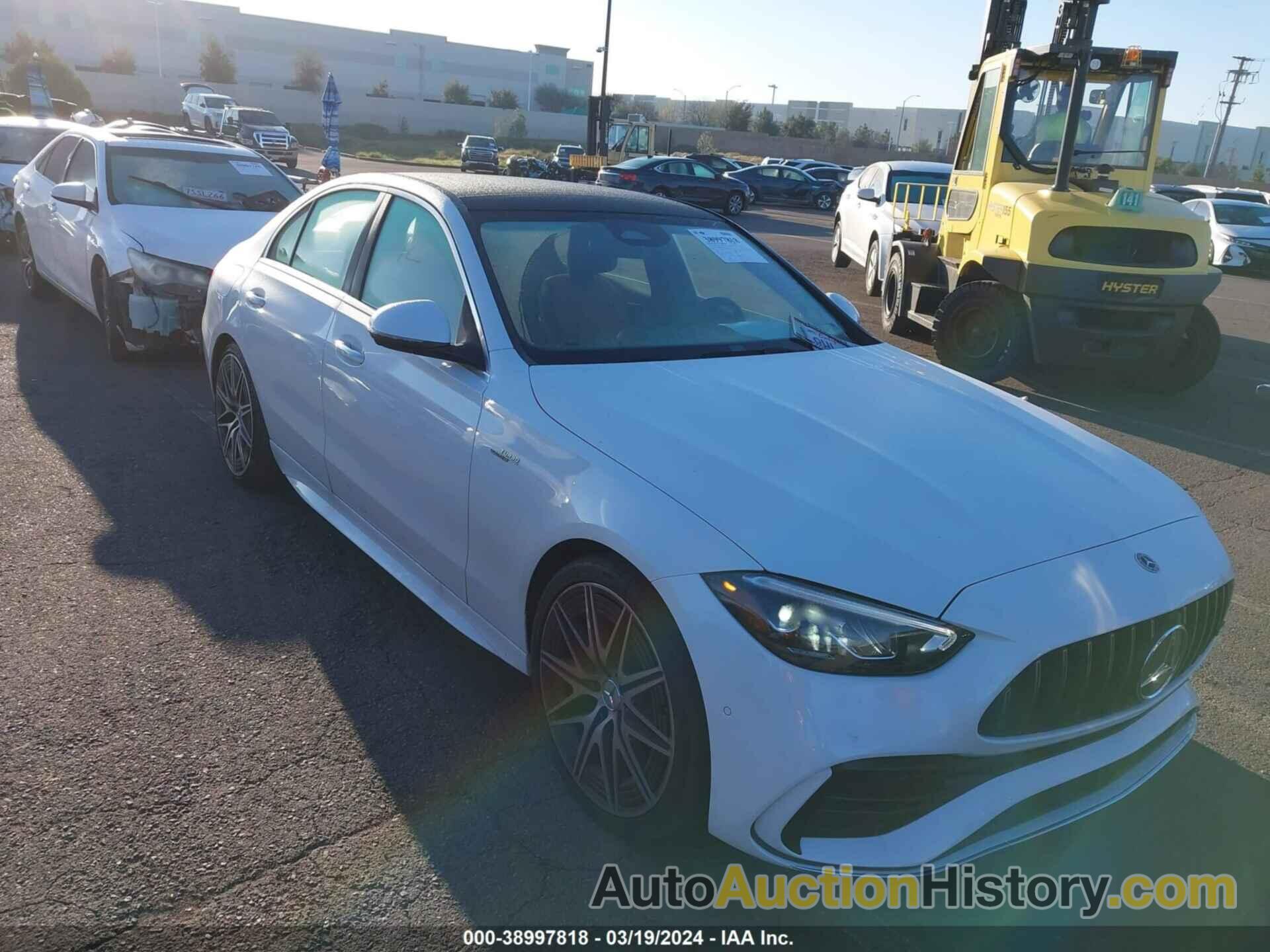 MERCEDES-BENZ AMG C 43 4MATIC, W1KAF8HB6PR107279