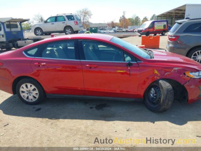 FORD FUSION S, 3FA6P0G7XLR122514