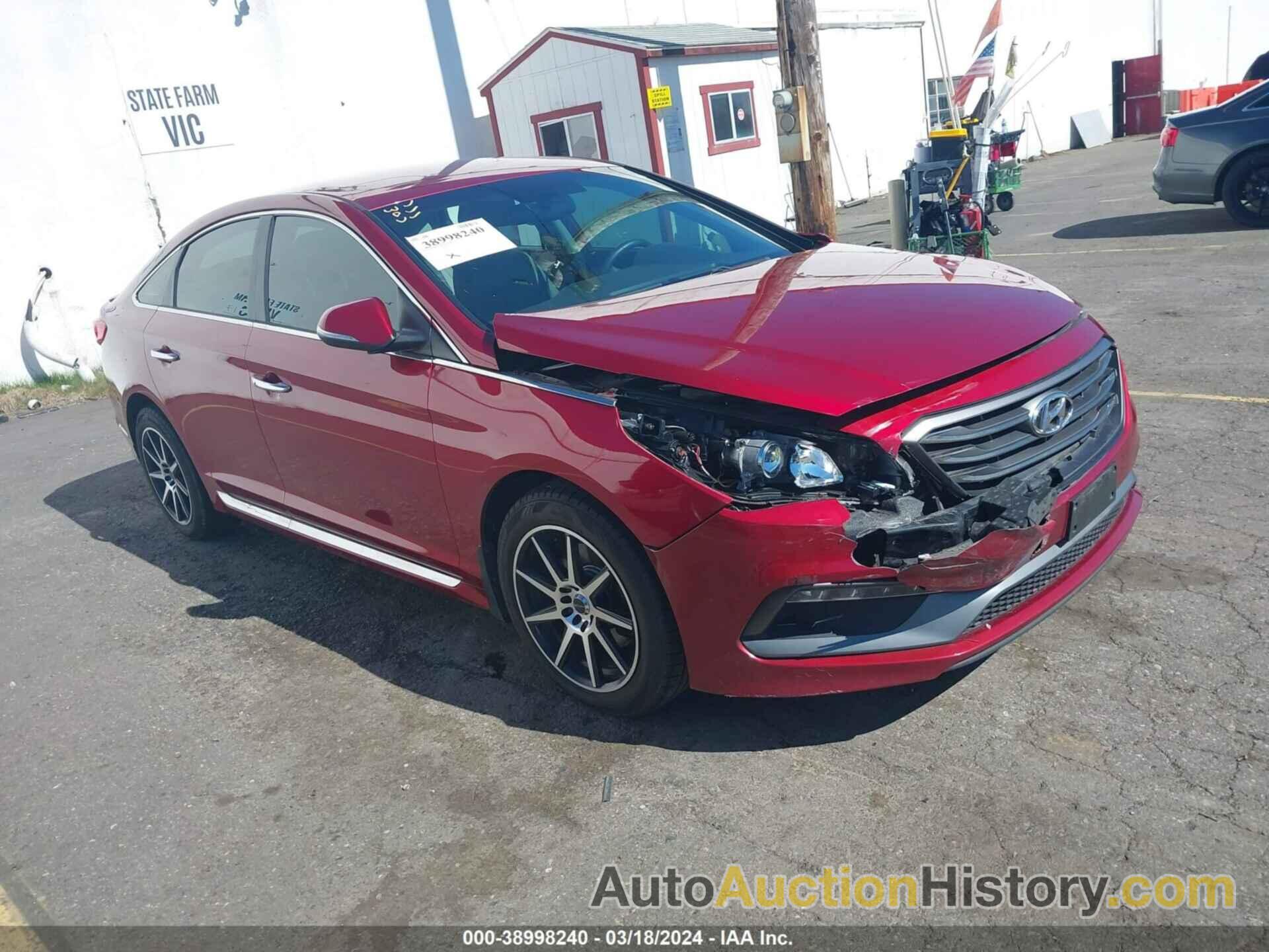 HYUNDAI SONATA SPORT, 5NPE34AF2FH212837