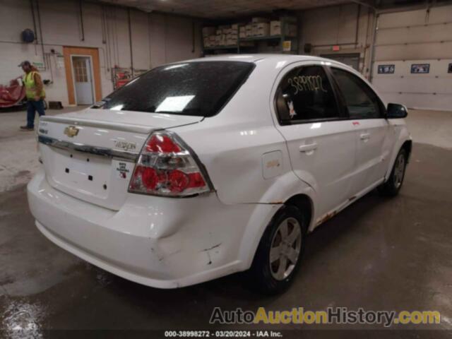 CHEVROLET AVEO LT, KL1TD56E09B620406