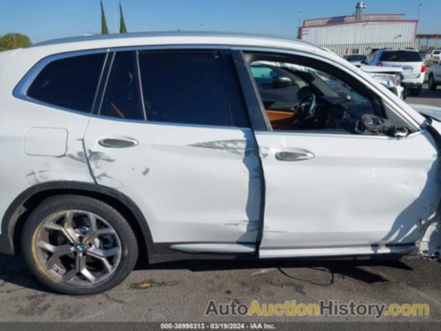 BMW X3 SDRIVE30I, 5UX43DP00N9K14428