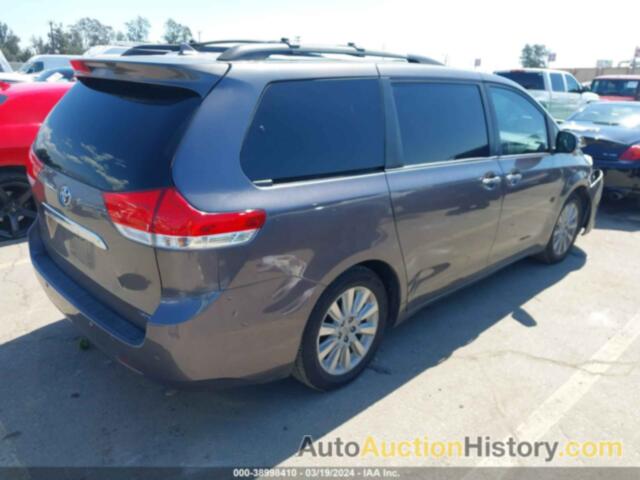 TOYOTA SIENNA XLE/LIMITED, 5TDYK3DC0DS334311