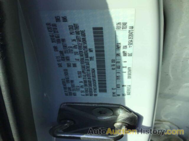 FORD ESCAPE SE, 1FMCU0GX9FUB33924