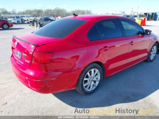 VOLKSWAGEN JETTA 2.5L SE, 3VWDX7AJ3CM462239