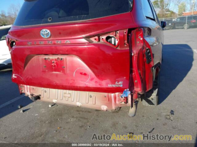 TOYOTA SIENNA LE, 5TDKRKEC9MS006329