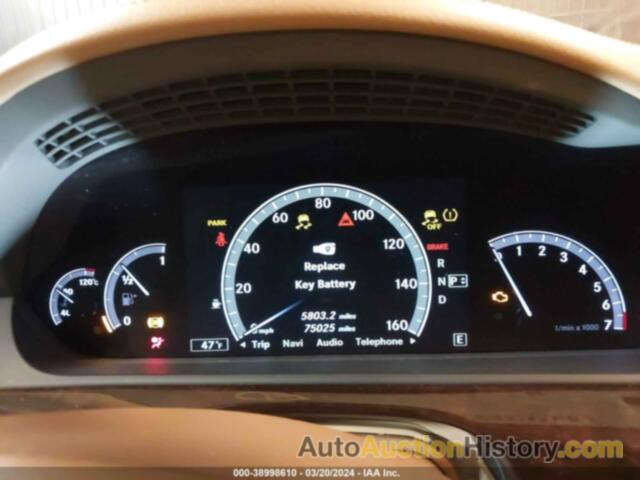 MERCEDES-BENZ S 550 4MATIC, WDDNG9EB0DA494849