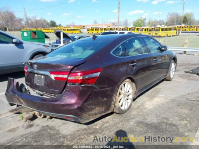 TOYOTA AVALON LIMITED, 4T1BK1EB3DU058438