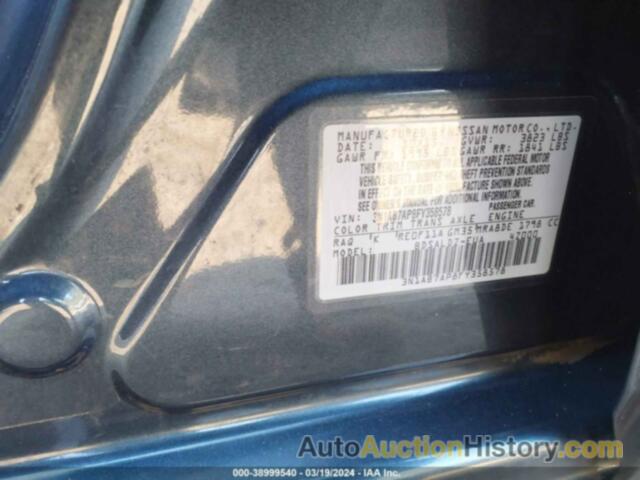 NISSAN SENTRA SV, 3N1AB7AP8FY358578