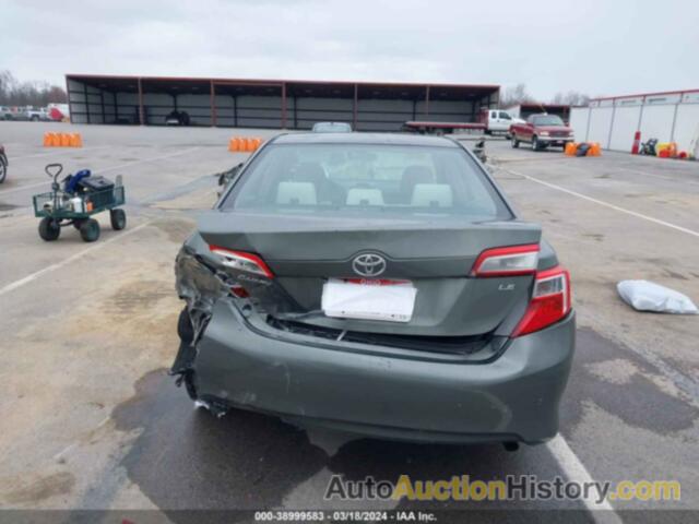 TOYOTA CAMRY LE, 4T1BF1FKXCU505428