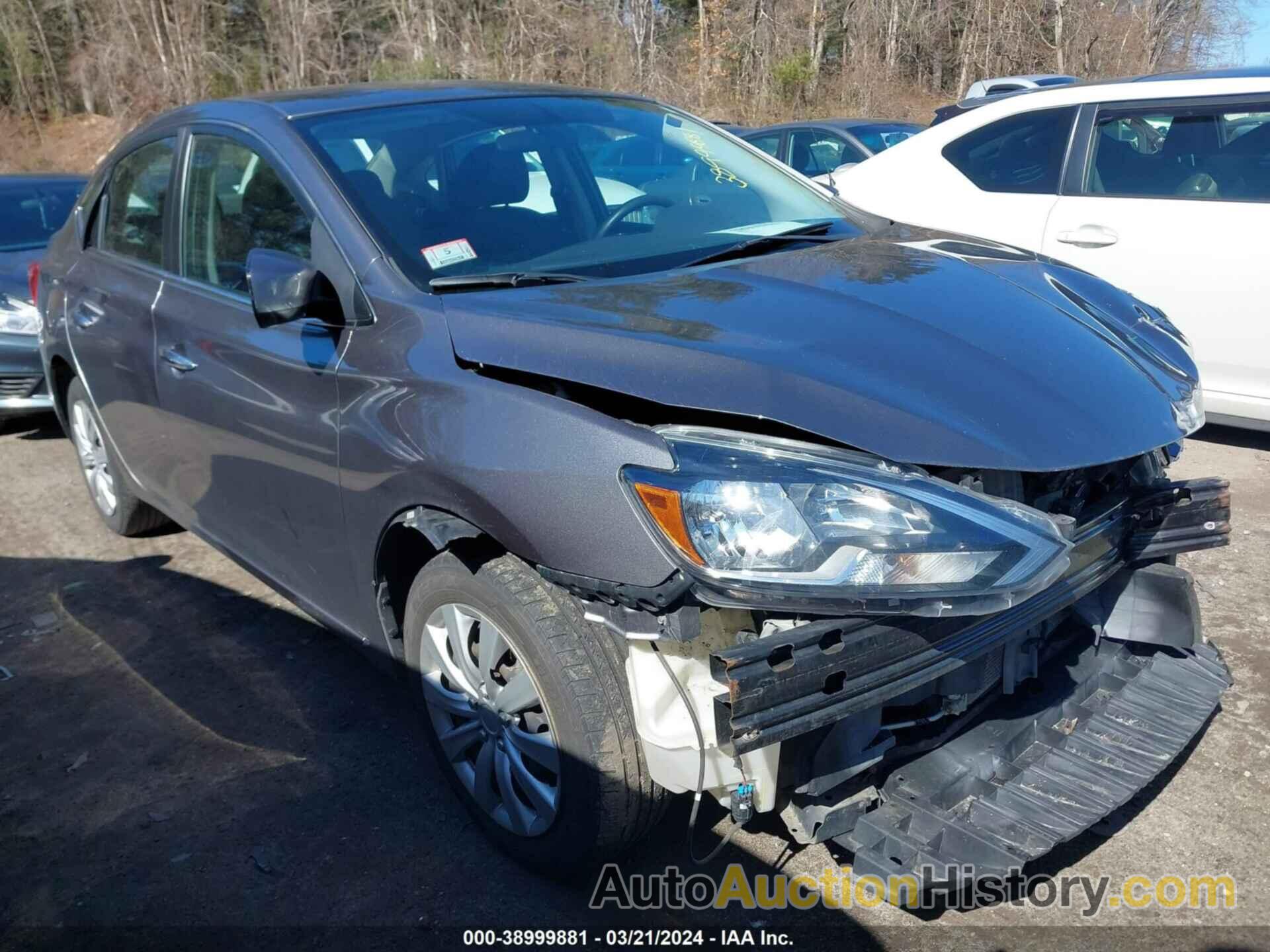 NISSAN SENTRA S, 3N1AB7AP7HY220680