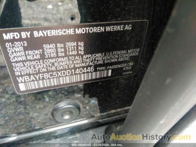 BMW 750LI XDRIVE, WBAYF8C5XDD140446