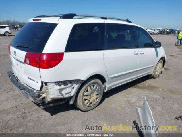 TOYOTA SIENNA LE, 5TDZK23C68S188454