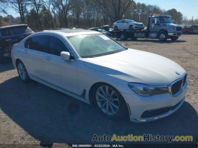 BMW 740I XDRIVE, WBA7E4C50JGV23961