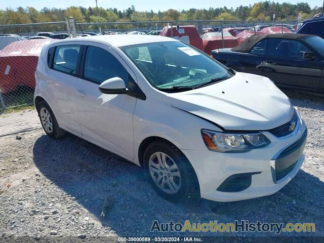 CHEVROLET SONIC LT AUTO, 1G1JG6SH7H4168902