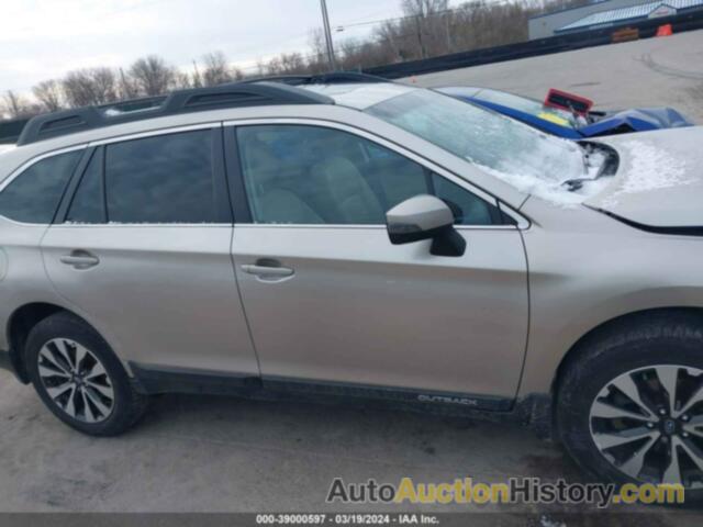 SUBARU OUTBACK 2.5I LIMITED, 4S4BSANC5H3391969