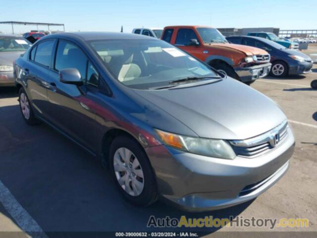 HONDA CIVIC LX, 2HGFB2F51CH300361