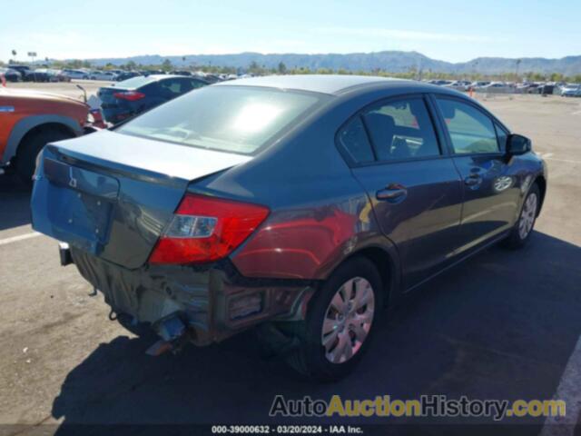 HONDA CIVIC LX, 2HGFB2F51CH300361