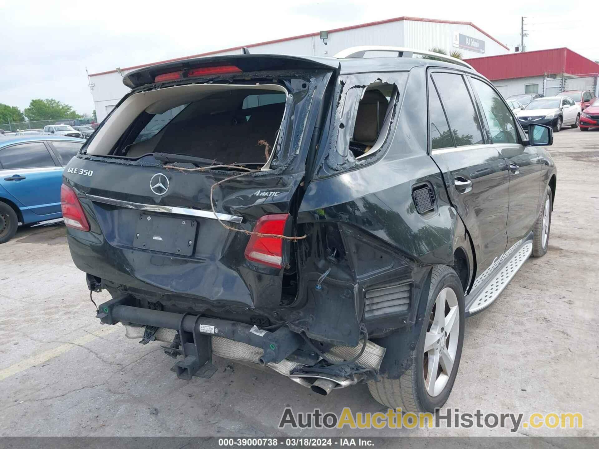 MERCEDES-BENZ GLE 4MATIC, 4JGDA5HB3GA740028