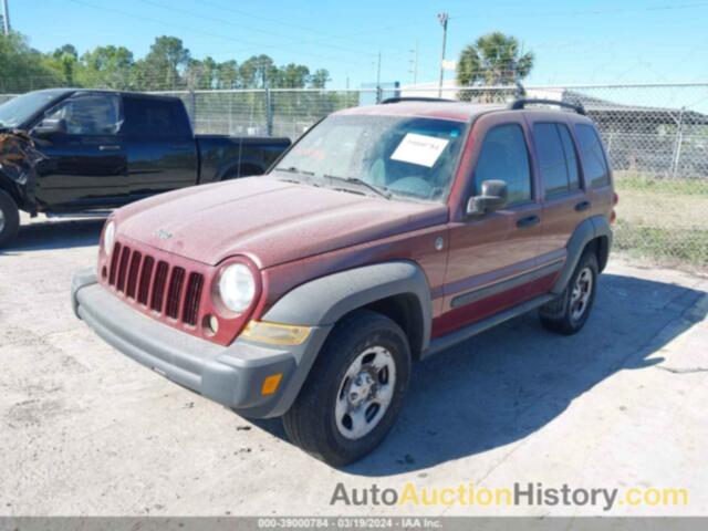 JEEP LIBERTY SPORT, 1J4GL48K26W229461