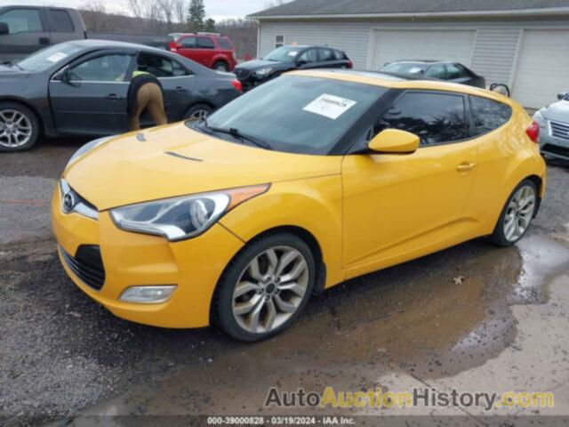 HYUNDAI VELOSTER BASE W/BLACK, KMHTC6ADXDU173091