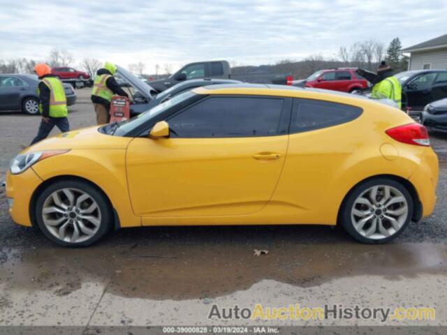 HYUNDAI VELOSTER BASE W/BLACK, KMHTC6ADXDU173091