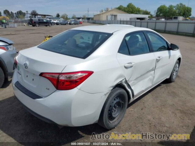 TOYOTA COROLLA LE, 5YFBURHE4JP788578