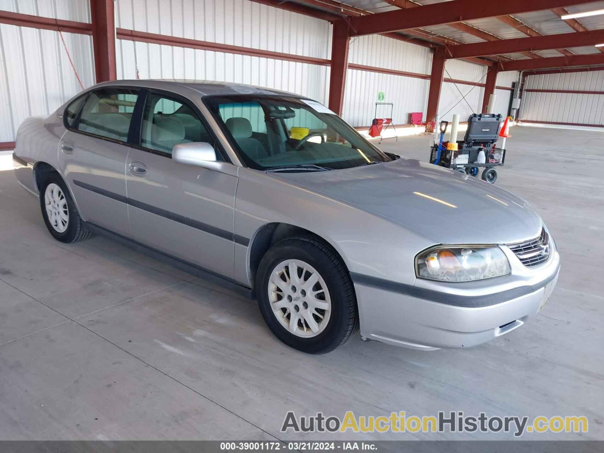 CHEVROLET IMPALA, 2G1WF5SE7Y9256757