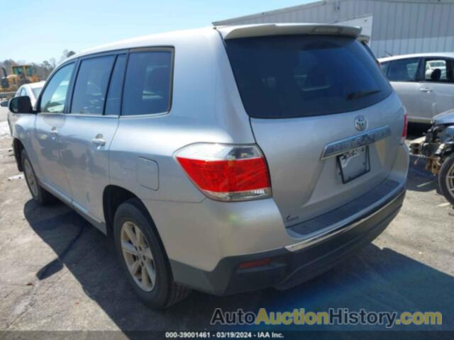 TOYOTA HIGHLANDER, 5TDZA3EHXDS039458