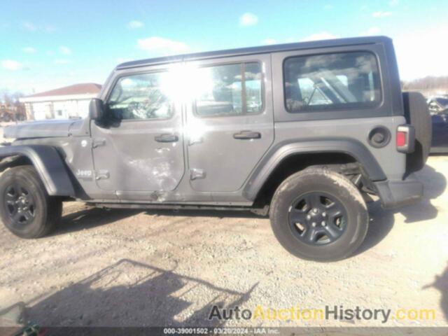 JEEP WRANGLER UNLIMITED SPORT 4X4, 1C4HJXDN1KW587274