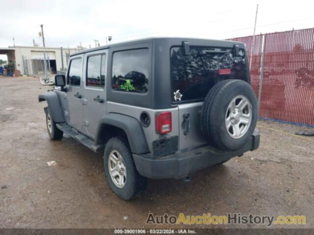 JEEP WRANGLER UNLIMITED SPORT, 1C4BJWDG8FL774617