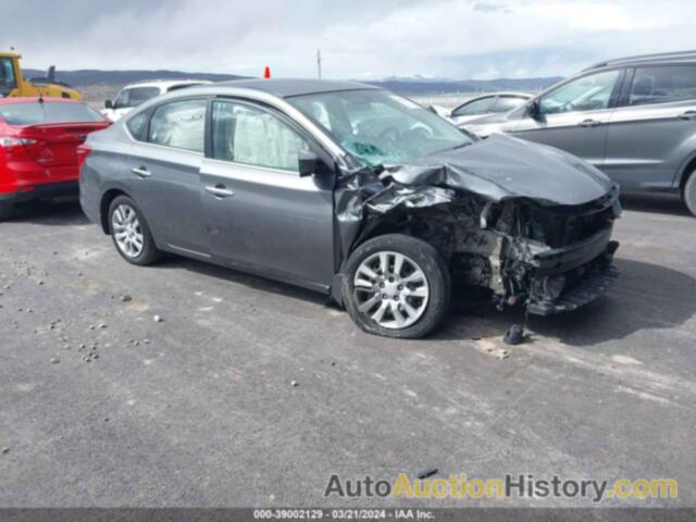 NISSAN SENTRA S, 3N1AB7AP8JY347251