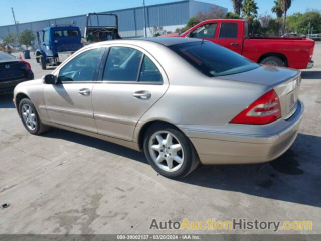 MERCEDES-BENZ C 240, WDBRF61J92F236600