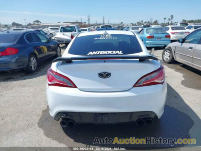 HYUNDAI GENESIS COUPE 3.8L, KMHHT6KJ3GU134616