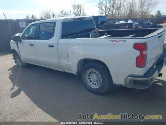 CHEVROLET SILVERADO 1500 4WD  STANDARD BED WT, 3GCUDAED5PG321934