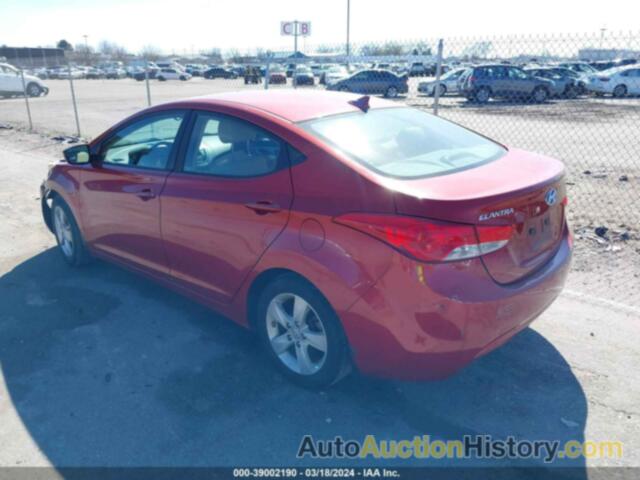 HYUNDAI ELANTRA GLS, KMHDH4AE9DU736215