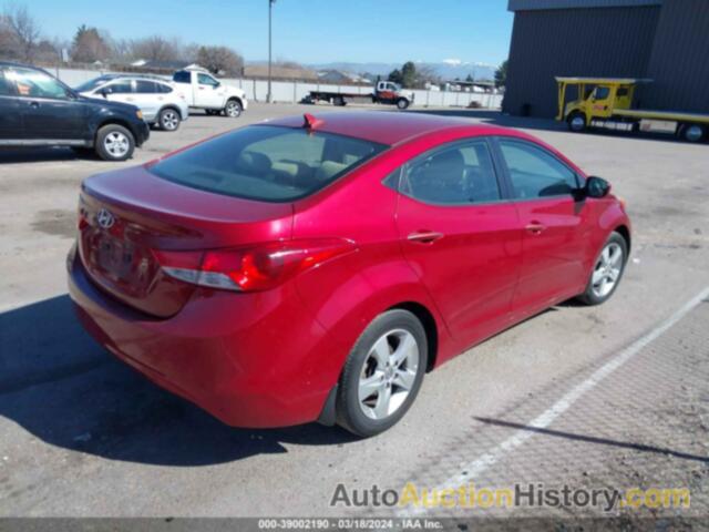 HYUNDAI ELANTRA GLS, KMHDH4AE9DU736215