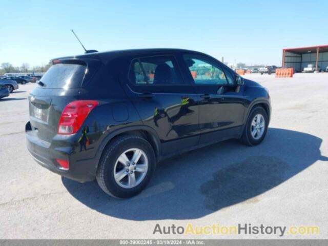 CHEVROLET TRAX FWD LS, KL7CJKSB6LB058317