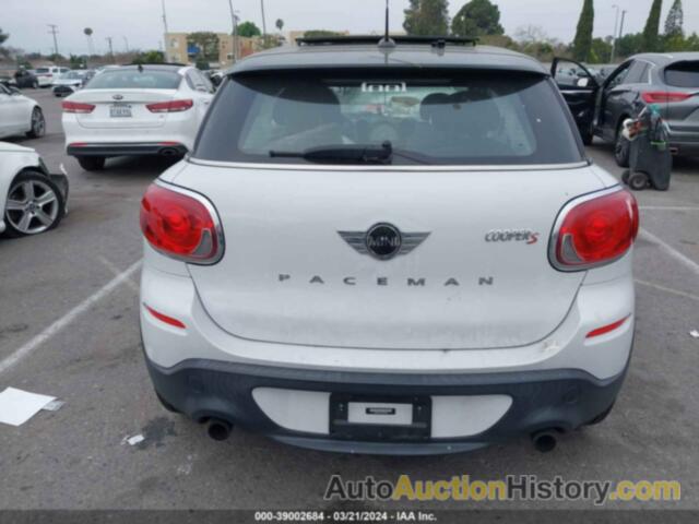 MINI PACEMAN COOPER S, WMWSS5C51DWN49178