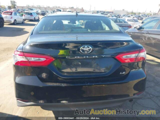 TOYOTA CAMRY LE, 4T1B11HK8KU738900