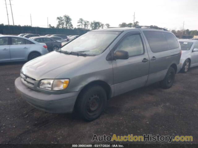 TOYOTA SIENNA LE, 4T3ZF13C0YU209621