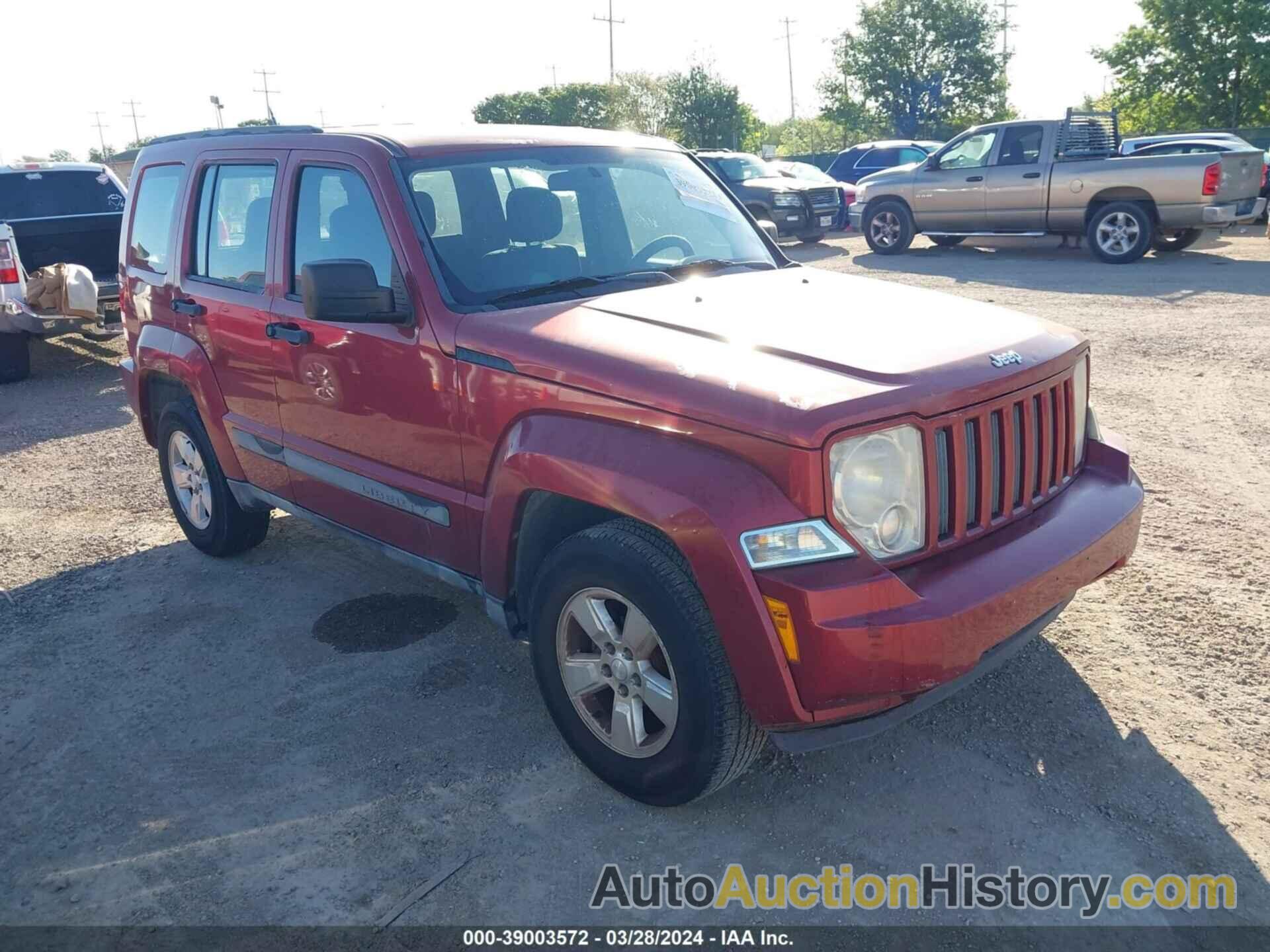 JEEP LIBERTY SPORT, 1J4PN2GK5BW542126