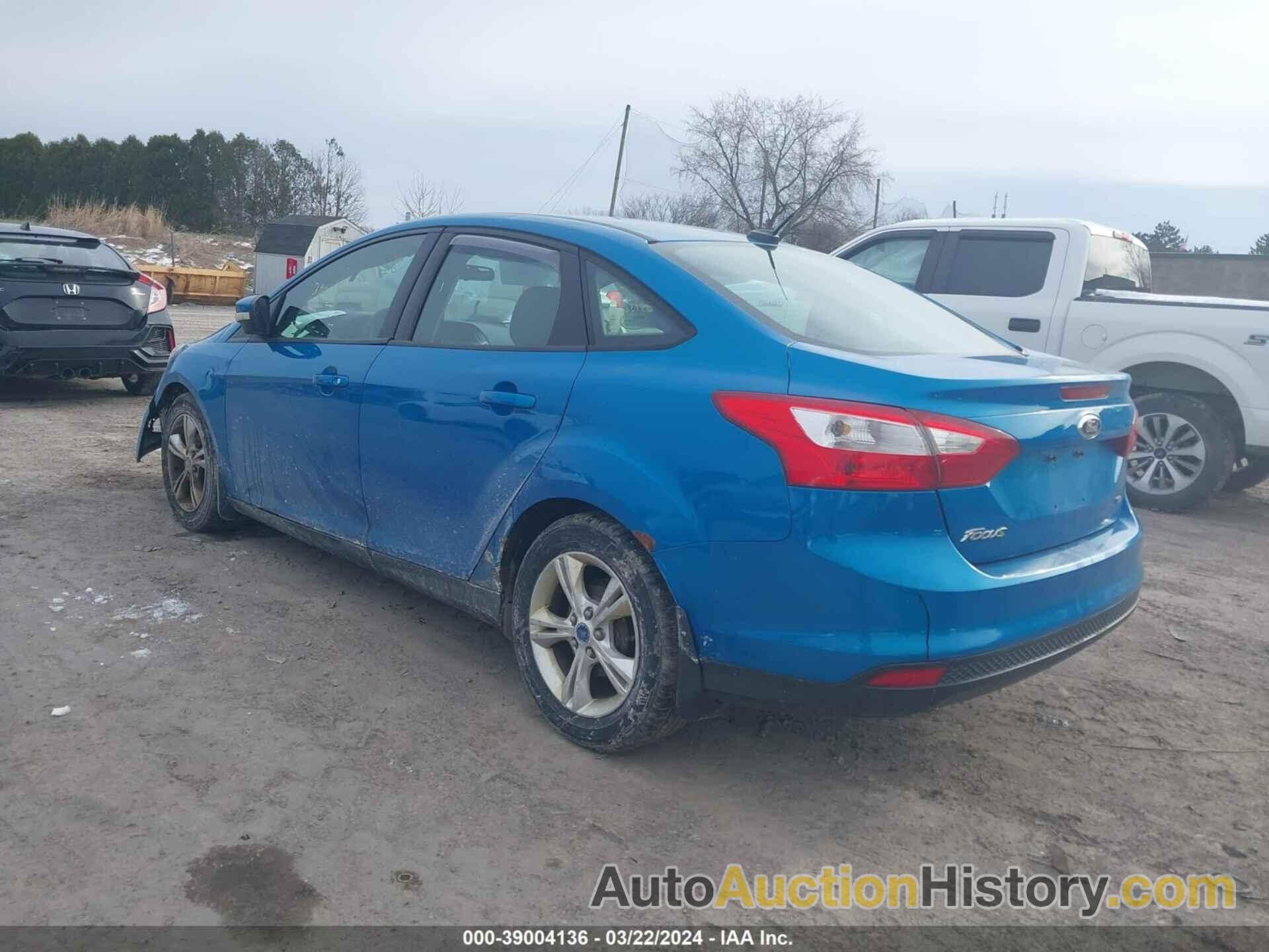 FORD FOCUS SE, 1FADP3F23DL166885