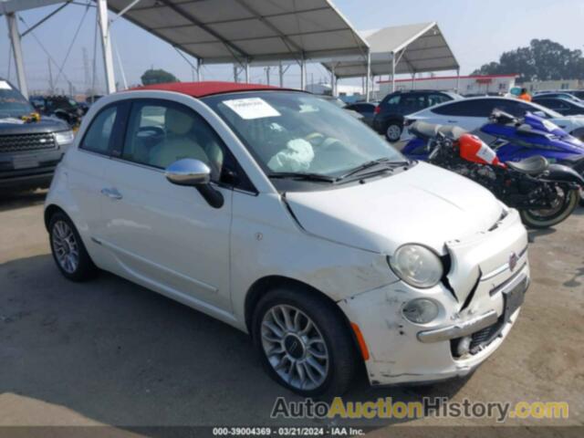 FIAT 500C LOUNGE, 3C3CFFER3CT165008